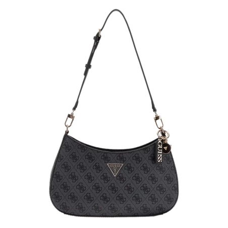 Sac à Bandoulière Noir Femme Guess Eco Erica