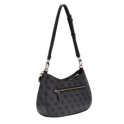 Sac à Bandoulière Noir Femme Guess Eco Erica