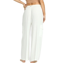 Pantalon Blanc Femme Billabong Beach Babe Cargo