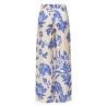 Pantalon fluide Imprimé Beige/Bleu Femme JDY Life Palazzo