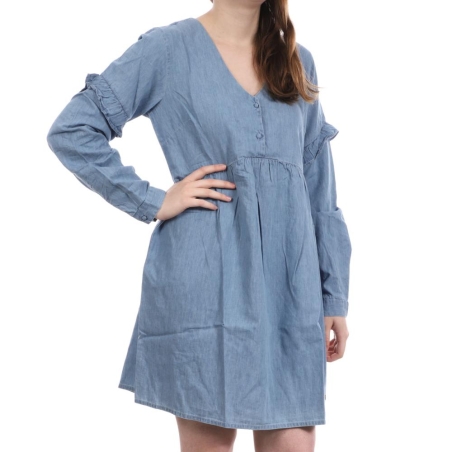 Robe en Jean Bleu Femme Les Tropéziennes Liche