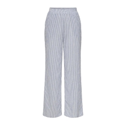 Pantalon Blanc/Bleu Femme JDY Ocean
