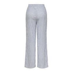 Pantalon Blanc/Bleu Femme JDY Ocean