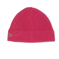 Bonnet Rose Femme Lacoste RB0805