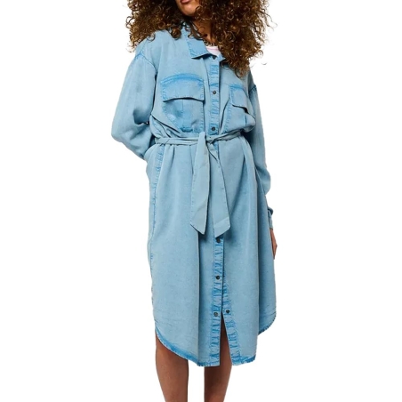 Robe en jean Bleu Femme Kaporal VERSIH
