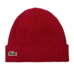 Bonnet Rouge Femme Lacoste RB0001