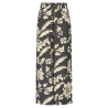 Pantalon fluide Imprimé Noir/Beige Femme JDY Life Palazzo