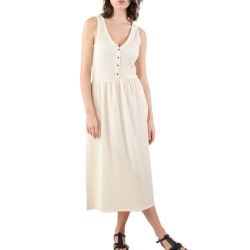 Robe Ecru Femme Deeluxe Aria