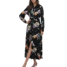 Robe Noire à Moifs Femme Vero Moda Shilah Naja