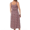 Robe Noire à Motifs Femme Vero Moda Easy Strap