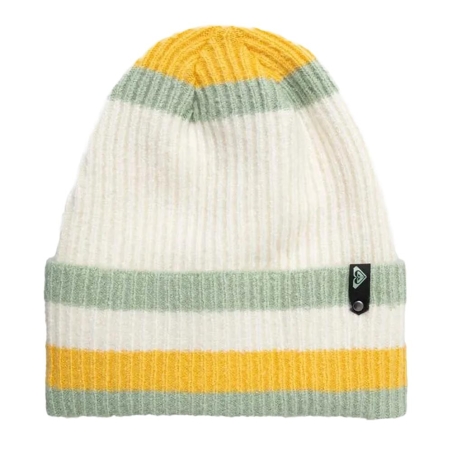 Bonnet Vert/Jaune Femme Roxy Gold Hope