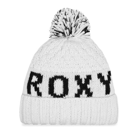 Bonnet Blanc/Noir Femme Roxy Tonic