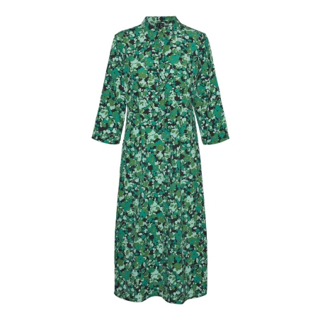 Robe Verte à fleurs Femme Vero Moda Belle