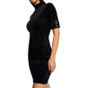 Robe Noire Femme Morgan Morik