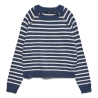 Pull Bleu/Beige Femme Vero Moda Happy