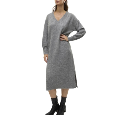 Robe Grise Femme Vero Moda Jupiter