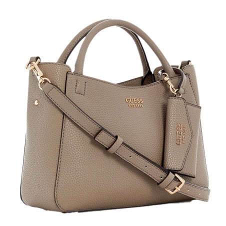 Sac à main Taupe Femme Guess Brenton Bucket