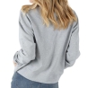 Sweat Gris Femme Deeluxe Amour