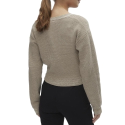Pull de Grossesse Beige Femme Mamalicious Lems