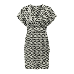Robe Beige/Noir Femme ONLY Tracy
