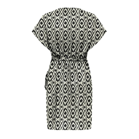 Robe Beige/Noir Femme ONLY Tracy
