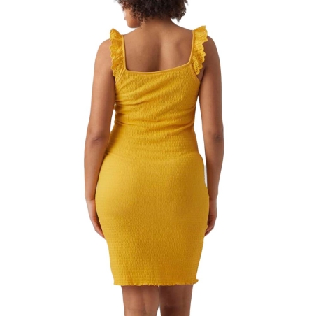 Robe de Grossesse Jaune Mamalicious Lindie