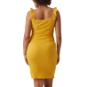 Robe de Grossesse Jaune Mamalicious Lindie
