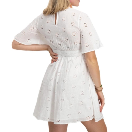 Robe Blanche Femme Vero Moda Closed