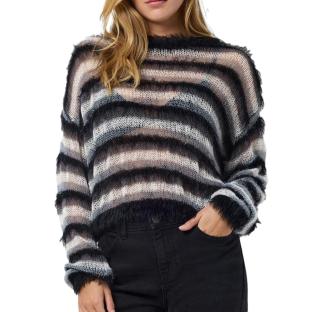 Pull en Maille Noir Femme Noisy May Morgan