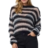 Pull en Maille Noir Femme Noisy May Morgan