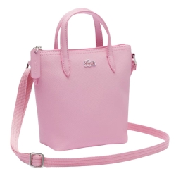Sac Bandoulière Rose Femme Lacoste Concept Mini Tote L.12.12