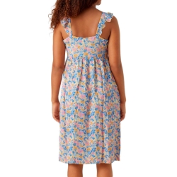 Robe Beige/Bleu Femme Mamalicious Brasil