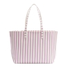 Sac Cabas Réversible Rose/Blanc Femme Lacoste Anna