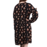 Robe Noir imprimé Femme Les Tropéziennes Liche