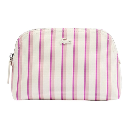 Trousse De Toilette Blanche/Rose Femme Lacoste