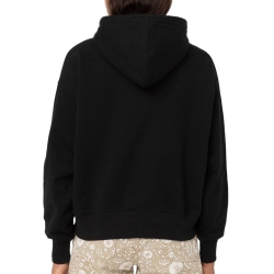Sweat à Capuche Noir Femme Dickies Mayetta