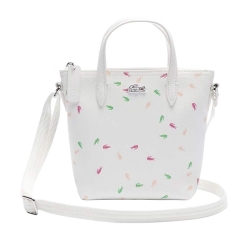 Sac à bandoulière Blanc Fille/Femme Lacoste CONFETTI
