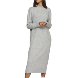 Robe Grise Femme Vila Kiku