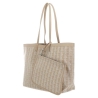 Sac Cabas Beige Clair Femme Lacoste Zely