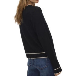 Pull Noir Femme Vero Moda Gold