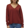 Pull Terracotta Femme Vero Moda Breezess