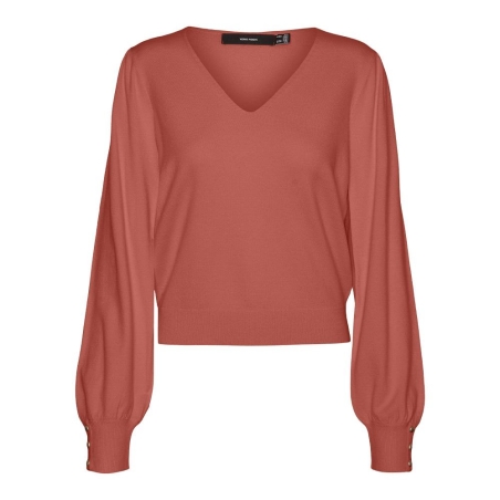 Pull Terracotta Femme Vero Moda Holly karis