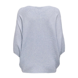 Pull Bleu Clair manches 3/4 Femme JDY New Behave