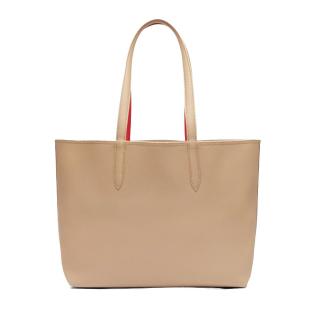 Sac Cabas Réversible Beige/Rouge Femme Lacoste Anna