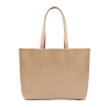 Sac Cabas Réversible Beige/Rouge Femme Lacoste Anna