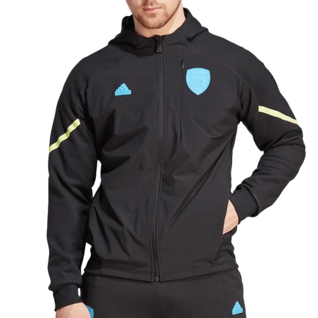 Arsenal Veste Noire Homme Adidas 2023/2024
