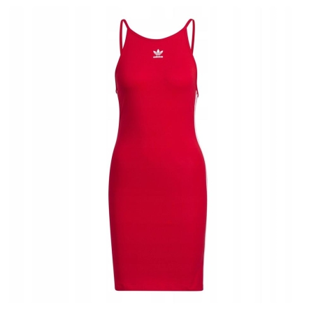 Robe Rouge Femme Adidas Dress