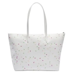 Sac à Main Blanc Femme Lacoste confetti