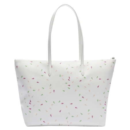 Sac à Main Blanc Femme Lacoste confetti