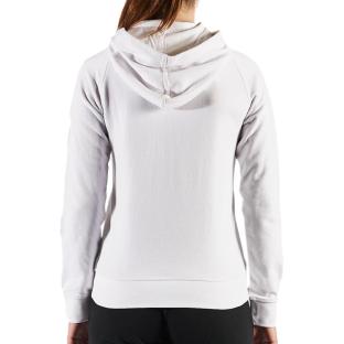Sweat à Capuche Blanc Femme Kappa Belle Slim